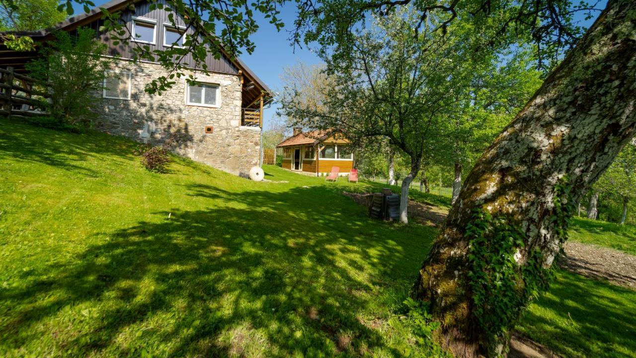 Holiday Home "Sleme" With Jacuzzi, Big Garden And Arbor With Fireplace Skrad Zewnętrze zdjęcie