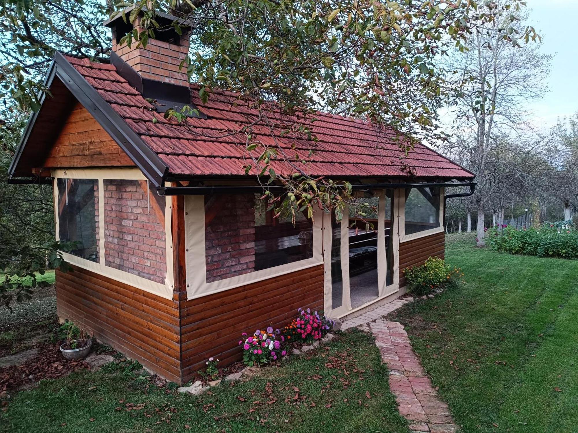 Holiday Home "Sleme" With Jacuzzi, Big Garden And Arbor With Fireplace Skrad Zewnętrze zdjęcie